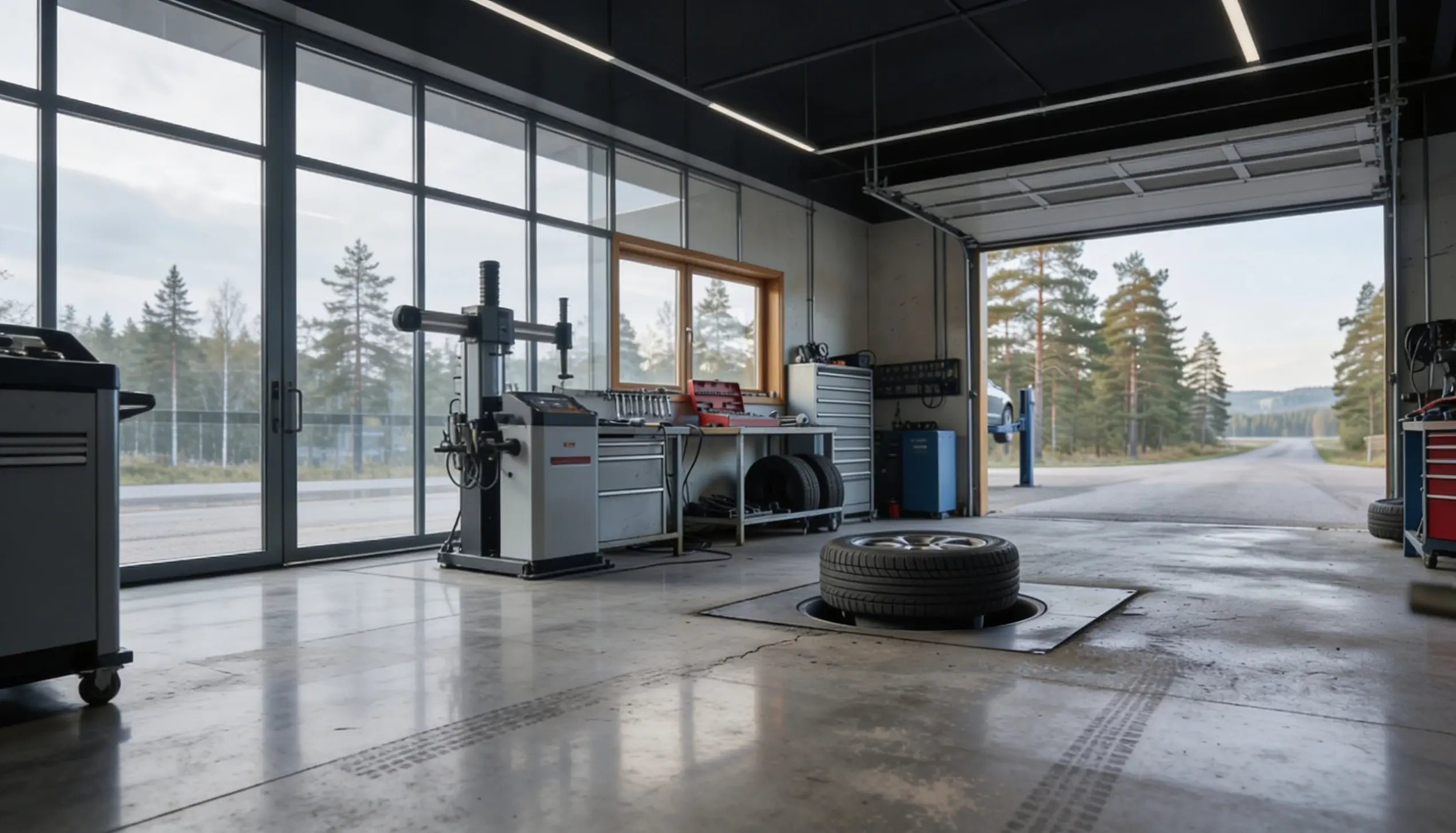 AutoCap tire workshop