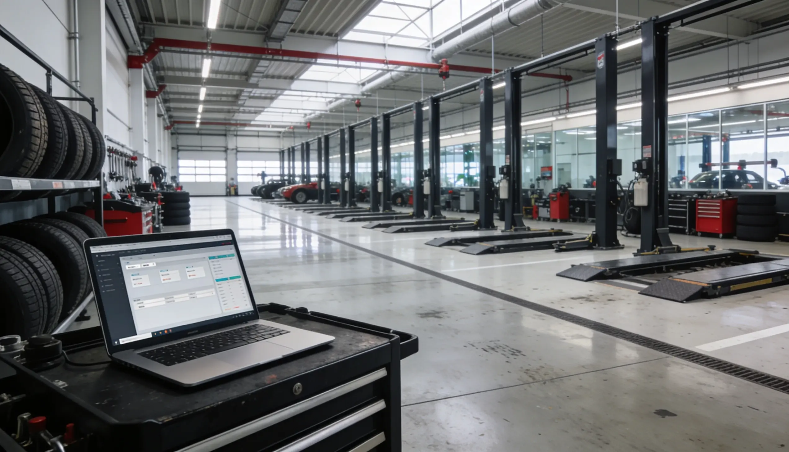 AutoCap tire workshop